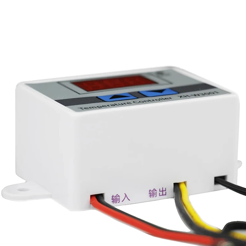 Thermostat Temperature Controller LCD Display Measurement Solar Terrarium Vivarium 12-220V 6*4.5*3.1cm Cooling
