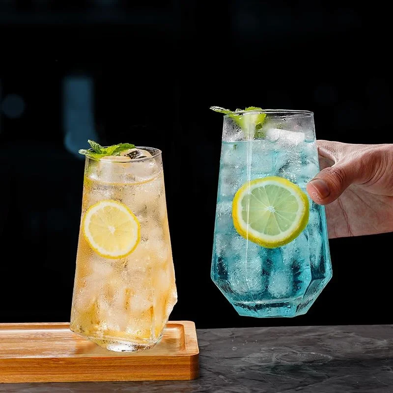 high-aesthetic-value-cocktail-glass-bar-commercial-light-drunk-mojit-cup-crystal-glass-cold-drink-cup-trendy-internet-famous