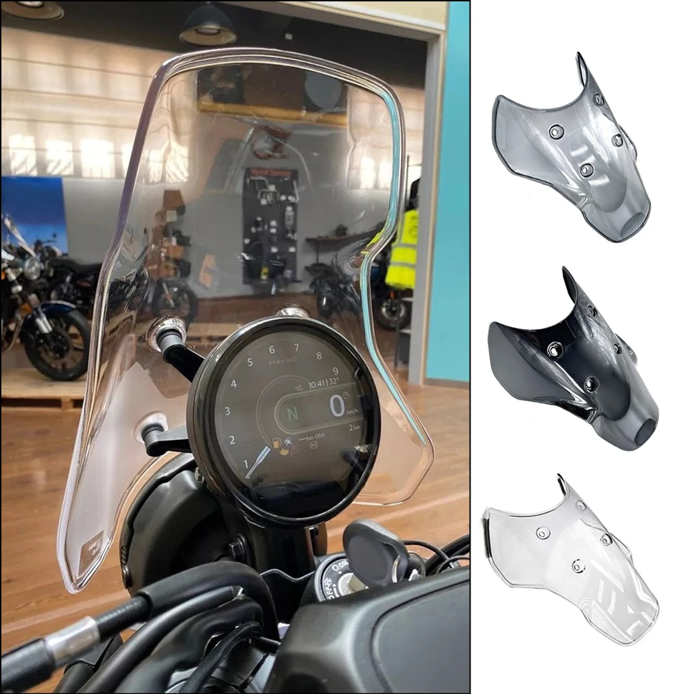 

1pc Heightened Motorcycle Windshield Pressure-Resistant PC Fit for HIMALAYAN 450/ for HIMALAYAN 452 2024+ 3 Colors