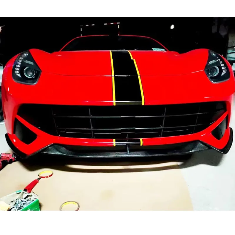 

Fengxuan For Ferrari F12 (2013-2017) Carbon Fiber Front Lip Splitter Chin