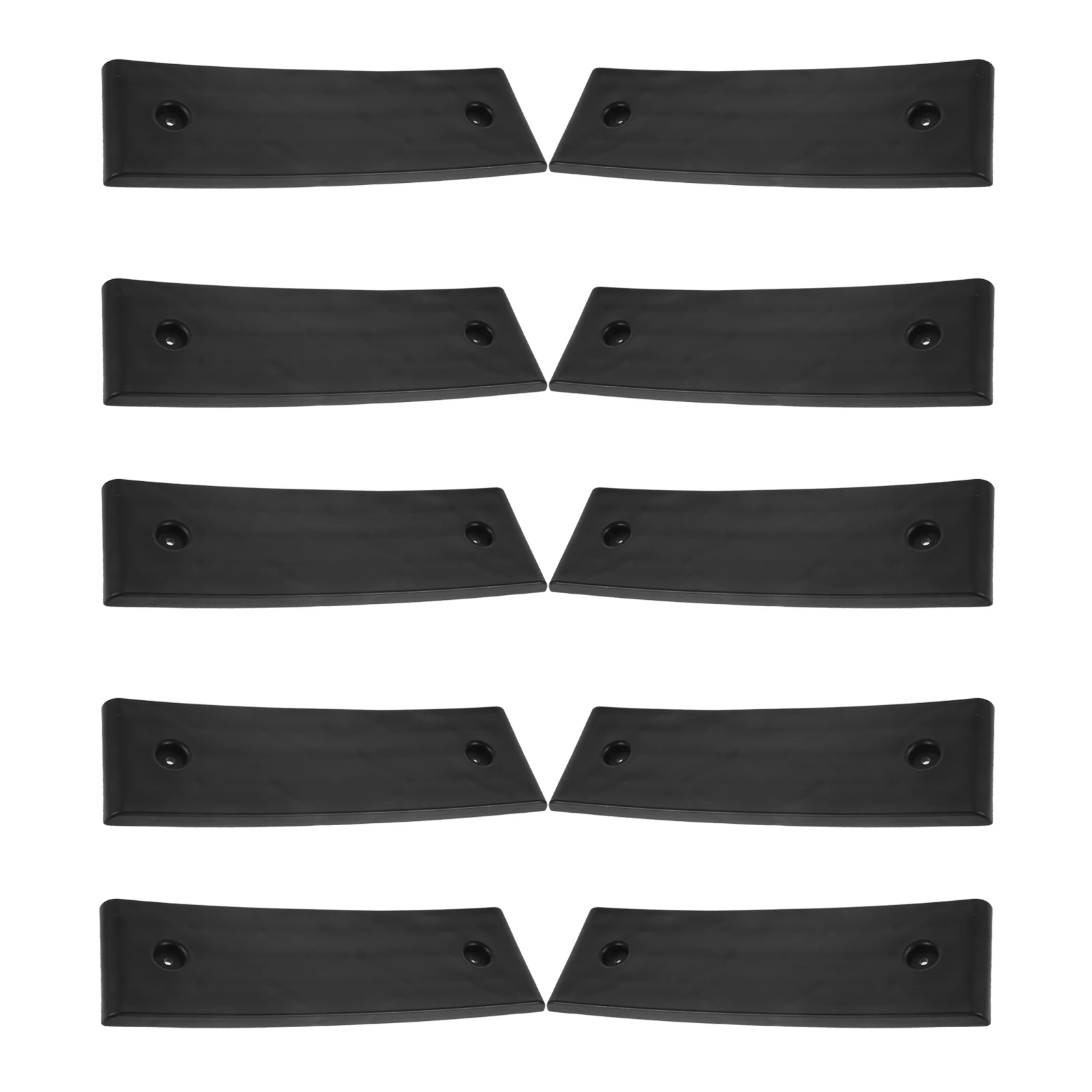 

10 шт. подкладок для лодочных прицепов, двухслойные, 3x10 дюймов, водонепроницаемые, нескользящие, простые в установке, стабильная защита, для морского применения