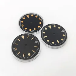 28.5MM VINTAGE WATERPROOF WATCH DIAL DATE LITERALLY APPLICABLE TO NH35/36 MOVEMENT MINIMALIST SURFACE