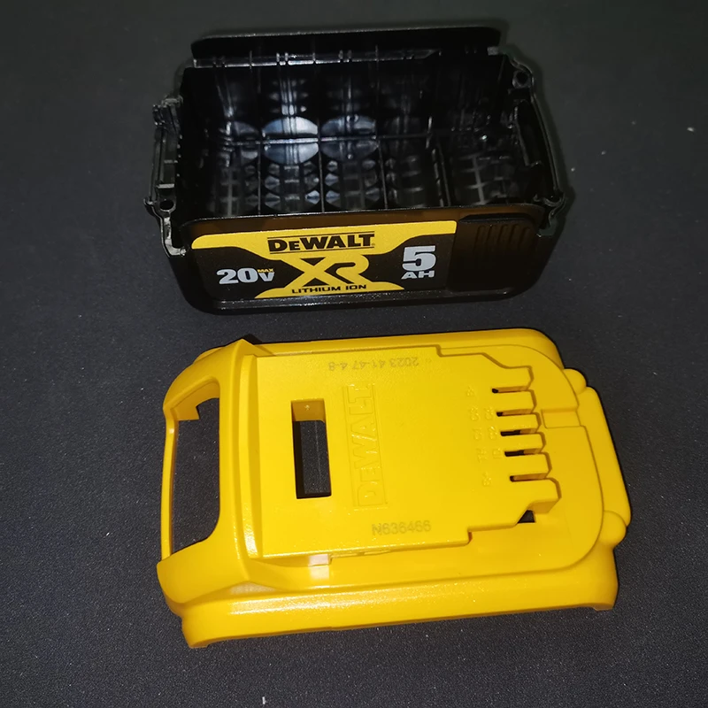 DEWALT Original Tool Shell DCB205 20V5.0Ah Lithium Battery Genuine Yellow Compact Housing
