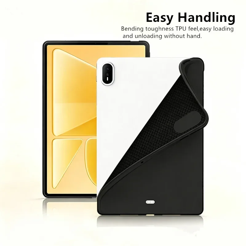 Silicone Case For Huawei MatePad Air 12inch 2026 Ultra Thin Soft TPU Back Cover Shockproof Funda WKI-W00/WKI-W10 12