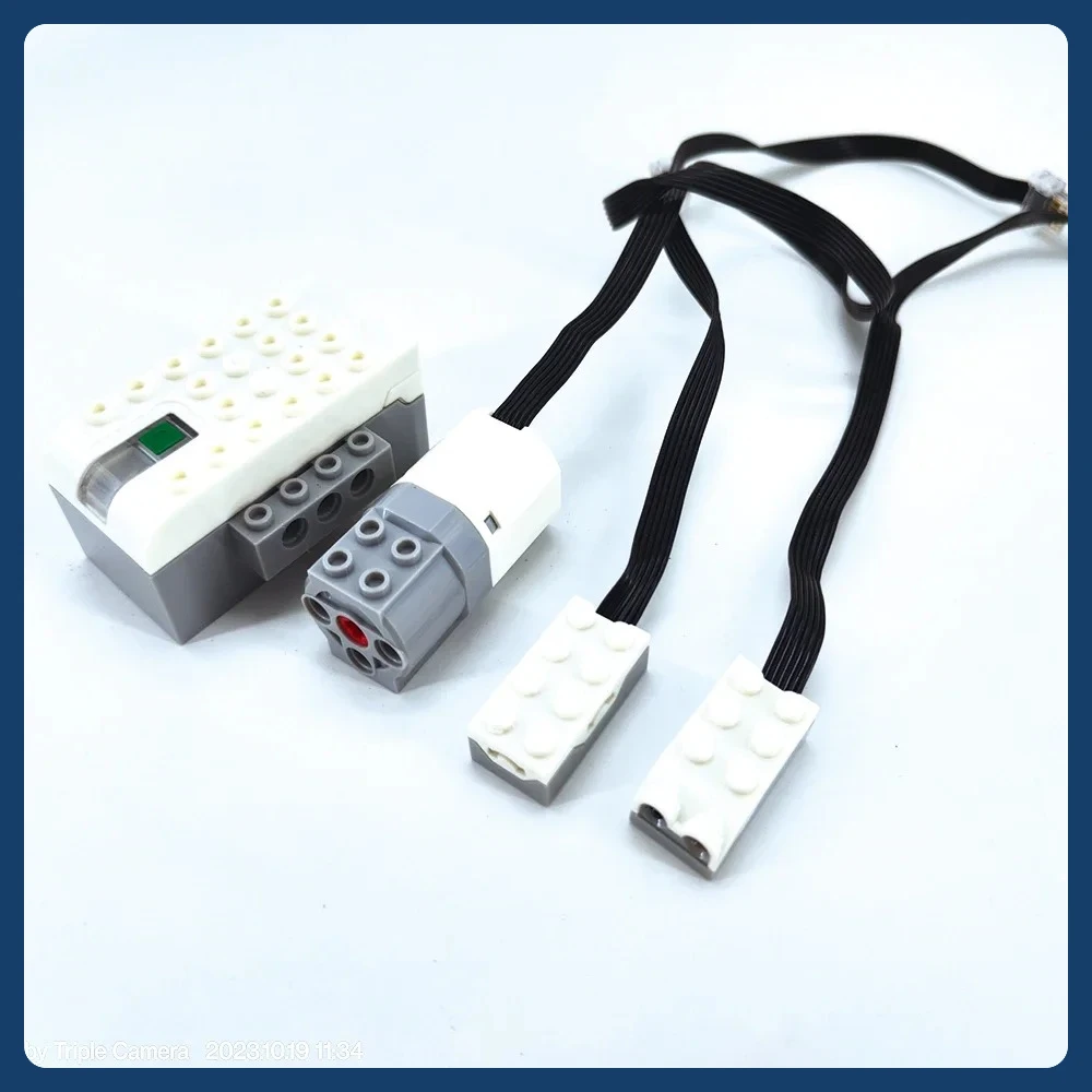 WEDO 2 0 bloques de construcción con función de potencia con Motor Sensor de cubo de alta tecnología 20841 20844 45300 bloques de Motor principal juguetes de aprendizaje STEM
