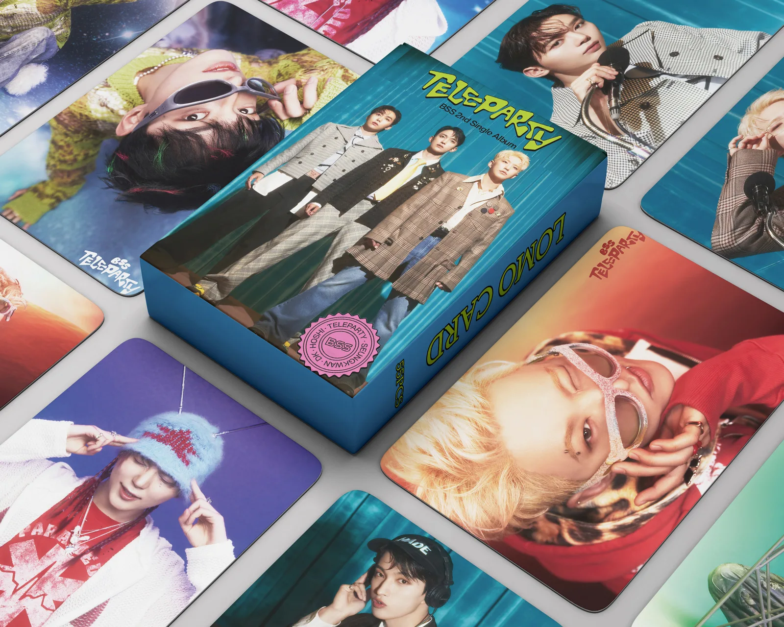 

55 шт./компл. KPOP новый альбом фотокарта TELEPARTY SEUNGKWAN DK HOSHI LOMO карты для фанатов коллекционные карты подарок