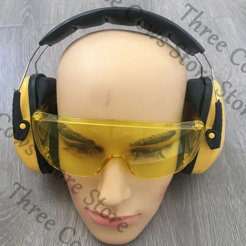 

CyAnime My Hero Academia Hawks Cosplay Cartoon Safety Goggles Prop Earphone Ornament Mascot Protective Goggless Model Game Gift