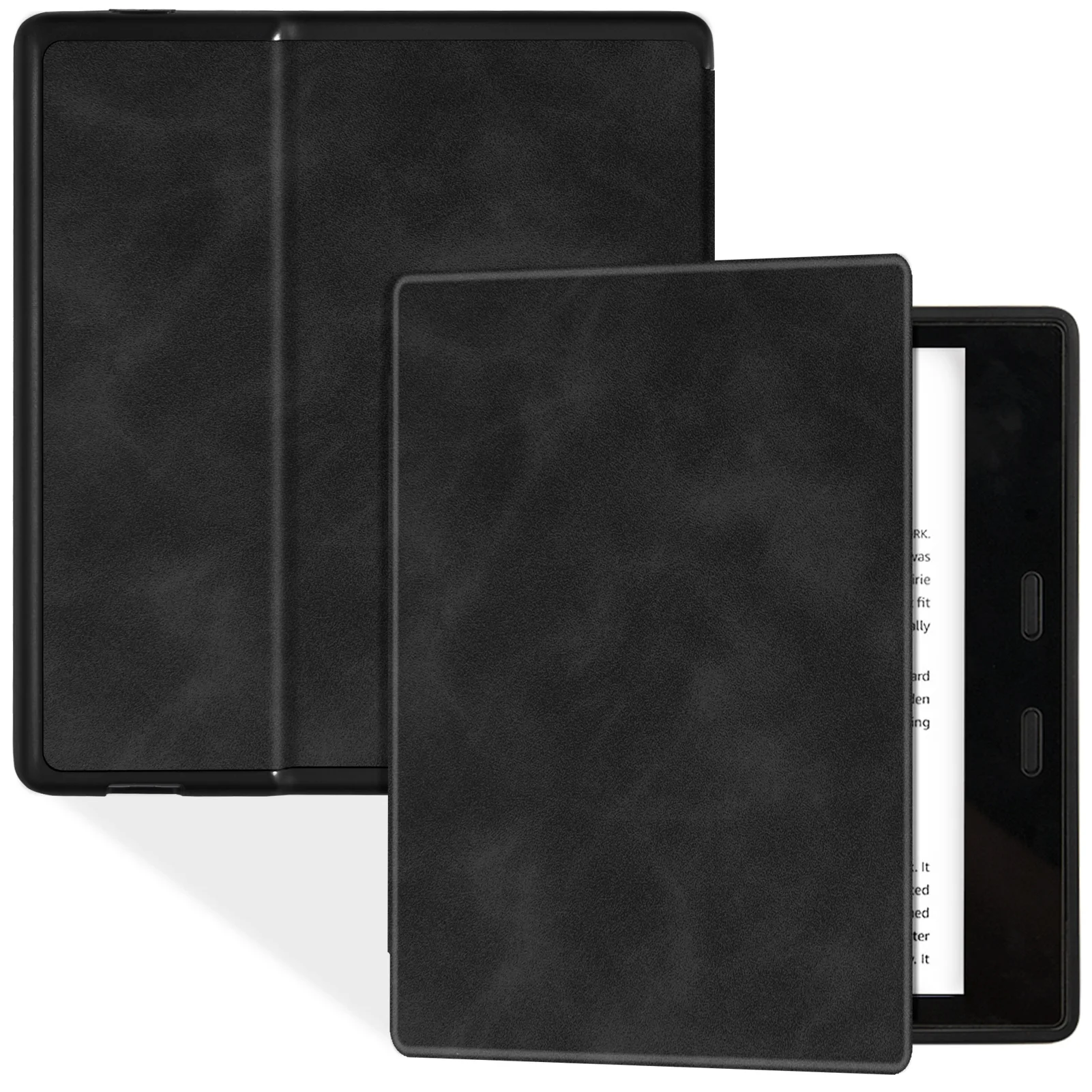 

Case for Kindle Oasis 9th/10th Generation 7" | with Auto Sleep/Wake | Slim & Lightweight | Soft Back Shell | PU Leather Cover