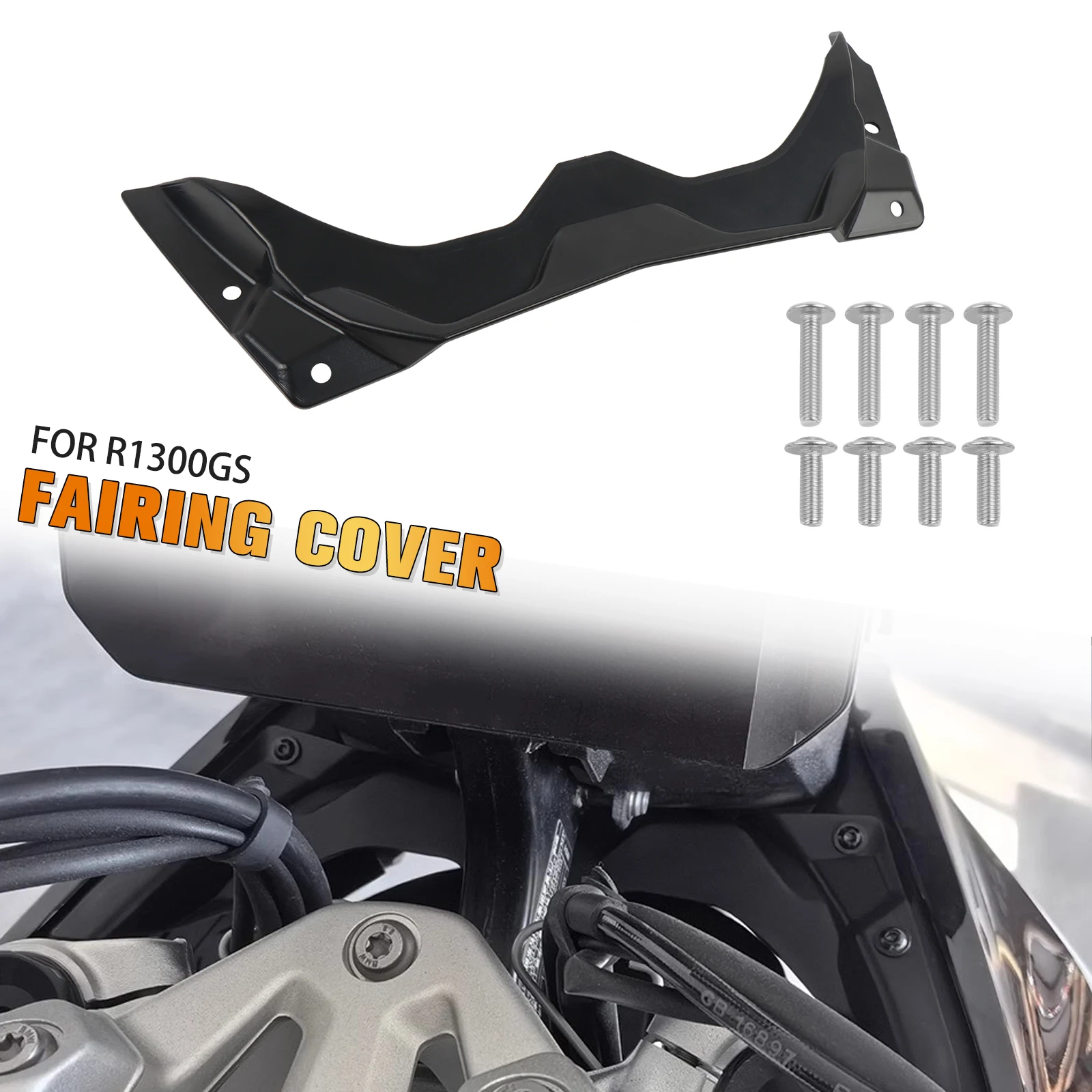 For BMW R1300GS R1300 GS R 1300 GS ADV 2023-2025 Motorcycle Cockpit Fairing Panel Cover Fairing Fork Shield Updraft Deflector