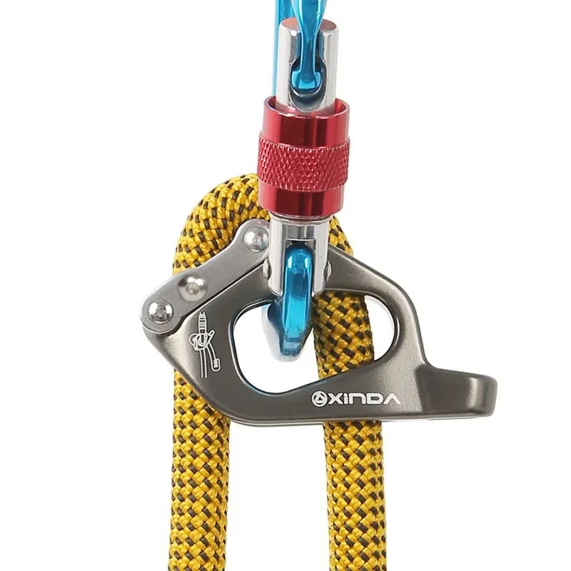 

Outdoor Adjust Eye-to-eye Sling Rope Positioning Lanyard Adjuster For Ascend Descend Xinda Rock Climbing SRT Caving Tools