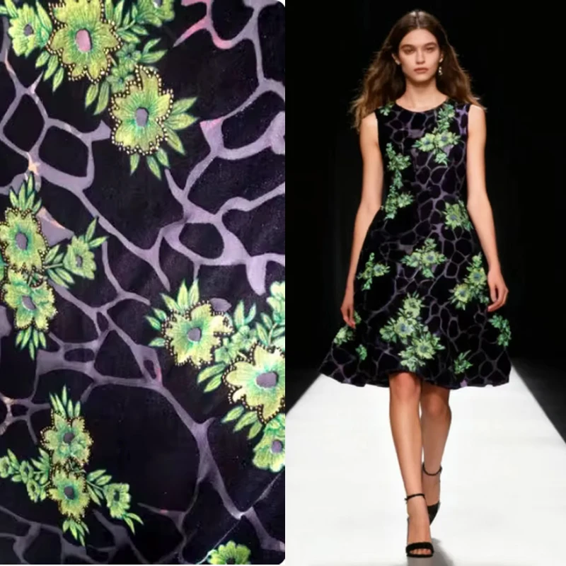 

Африканский шнур, кружевная шелковая ткань для шитья, бархатная хлопчатобумажная ткань, измеритель цветов, черное платье с камнем ткань для шитья для рукоделия для шитья бархат ткань флис лекало для шитья одежды велюр