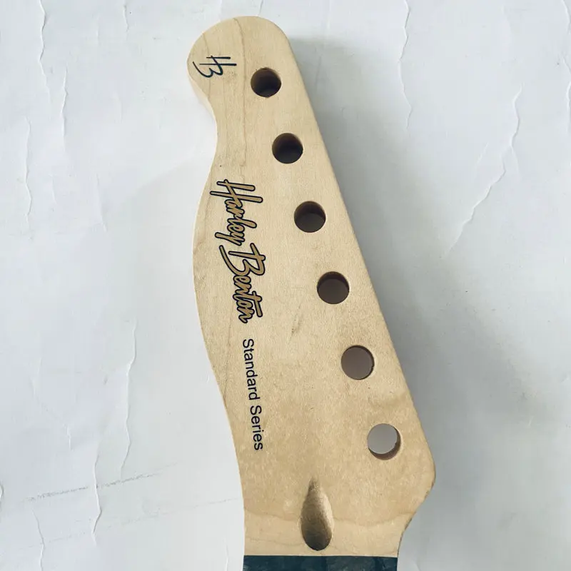 HN965 Left Hand Electric Guitar Neck TL Model Unfinished for Replace Genuine HB Tele Guitar DIY Parts OEM Order Accepted