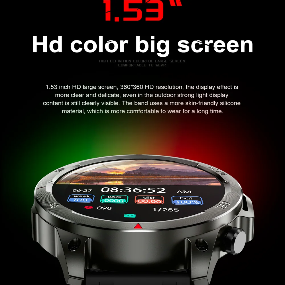 2025 New RollsTimi Accurate Blood Lipid Uric Acid Smart Watch Men Women ECG+PPG Blood pressure Bluetooth call Health Smartwatche