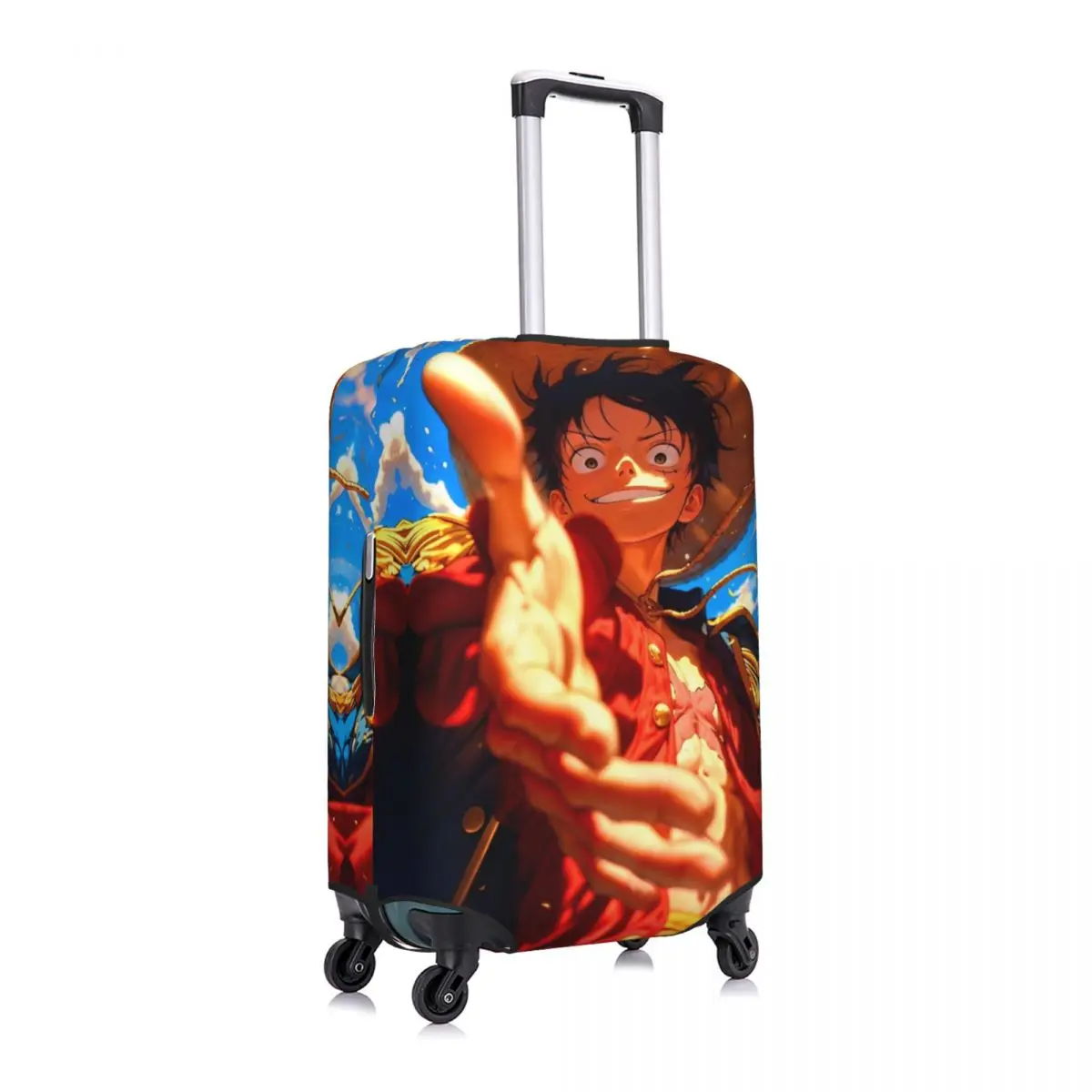 One Anime P-Pieces Suitcase Cover Flight Useful Luggage Supplies Business Protector