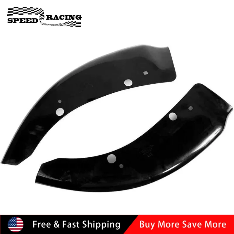 

2 шт., накладка на передний бампер, разделитель губ для 2019-2022 GT RT 2015-2022 Dodge Charger SRT Hellcat SRT 392 Scat Pack RT Scat Pack