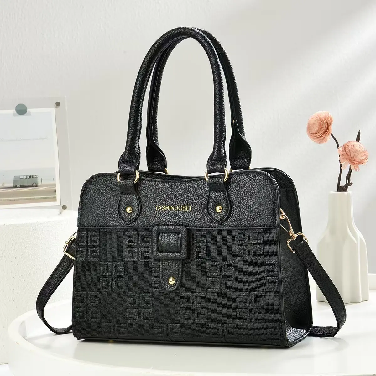 

2025 Premium Tote Bag for Women - Spacious Work Bag, Minimalist Shoulder Purse, Stylish Office Commuter