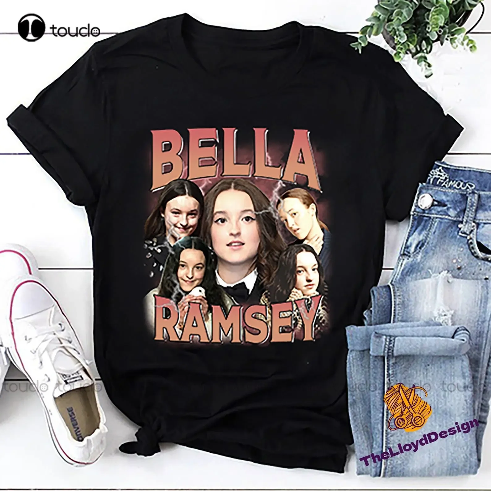 Bella Ramsey T-Shirt The Last Of Us Shirt Bella Ramsey Unisex T-Shirt Work Shirt Funny Art Streetwear Cartoon Tee Custom Gift