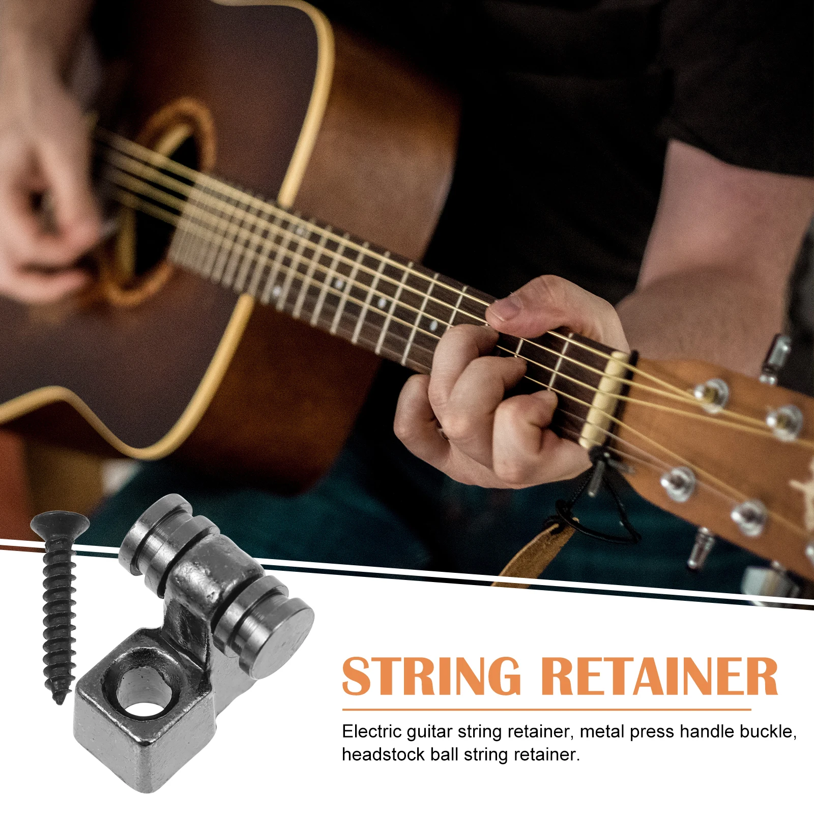 

Guitar String Tree Retainers Metal Parts for Electric Guitar Replacement Accessories Strings Performance Longevity