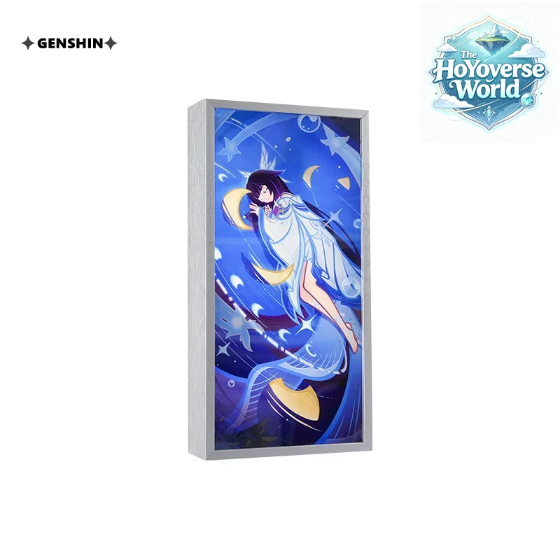 [Original] Anime Cosplay Diy Accessories Genshin Impact Moon Maiden Columbina Lamp Acrylic Luminous Ornament Halloween Xmas Gift