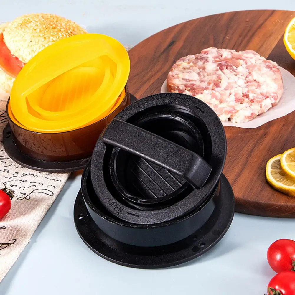 Burger Mold Burger Patty Maker Set Hamburger Press Mold Freezer Containers Essential Bbq Tools for Making for Family for Family