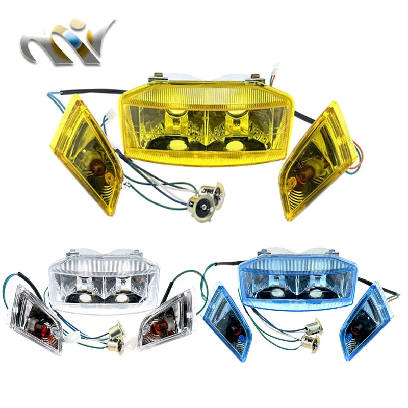 Motorcycle For Honda DIO50 AF17 AF18 AF25 Lights Headlights Motorcycle Turn Signal Lights Lndicators Light New Double Lights