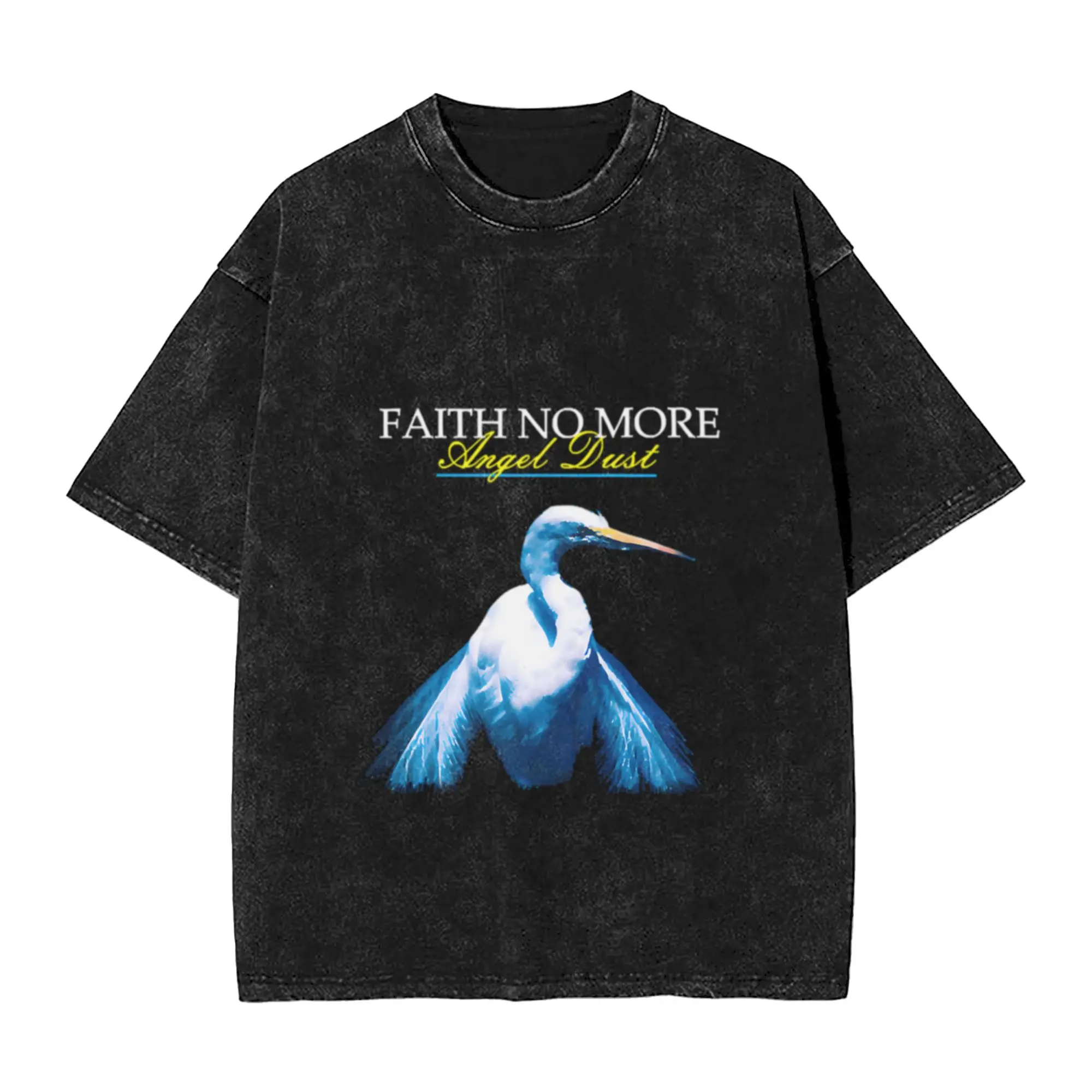 Faiths No More Band Angels Dust Album Unique Comfort A T-Shirt Oversized Short Sleeve Men's Women's Cotton Tees Tops