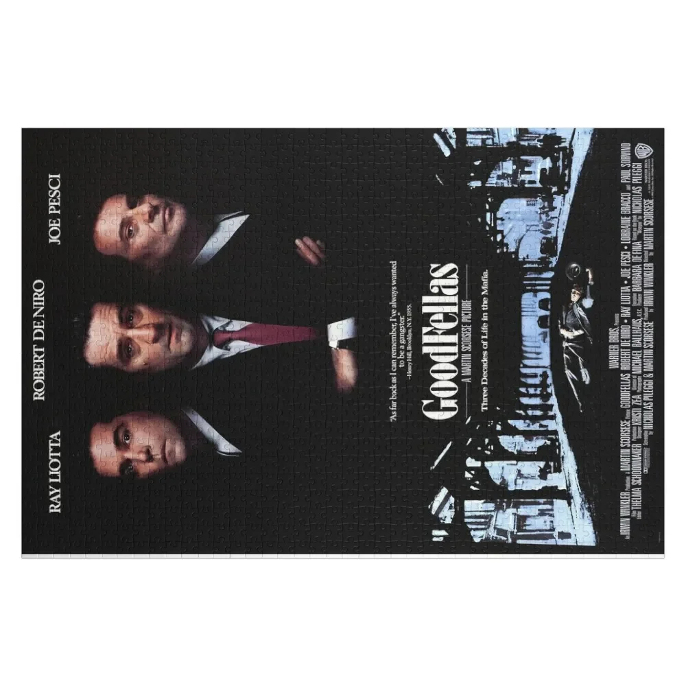 Goodfellas Poster Jigsaw Puzzle Custom Wooden Name Anime Custom Gifts Puzzle