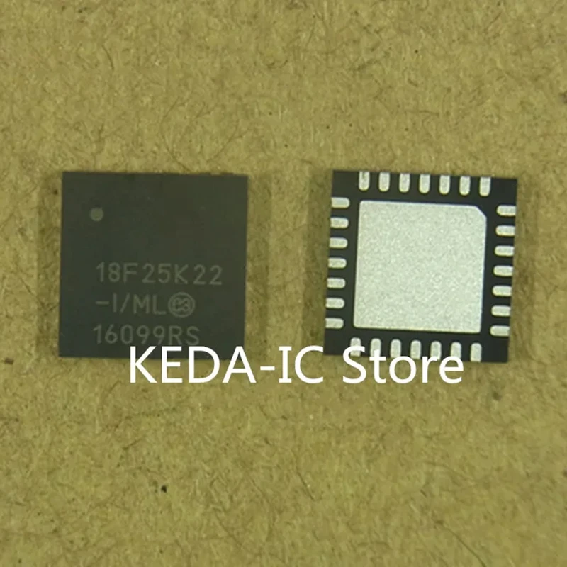 

1-50 шт./лот PIC18F25K22-I/ML PIC18F25K22 QFN28 новый оригинал