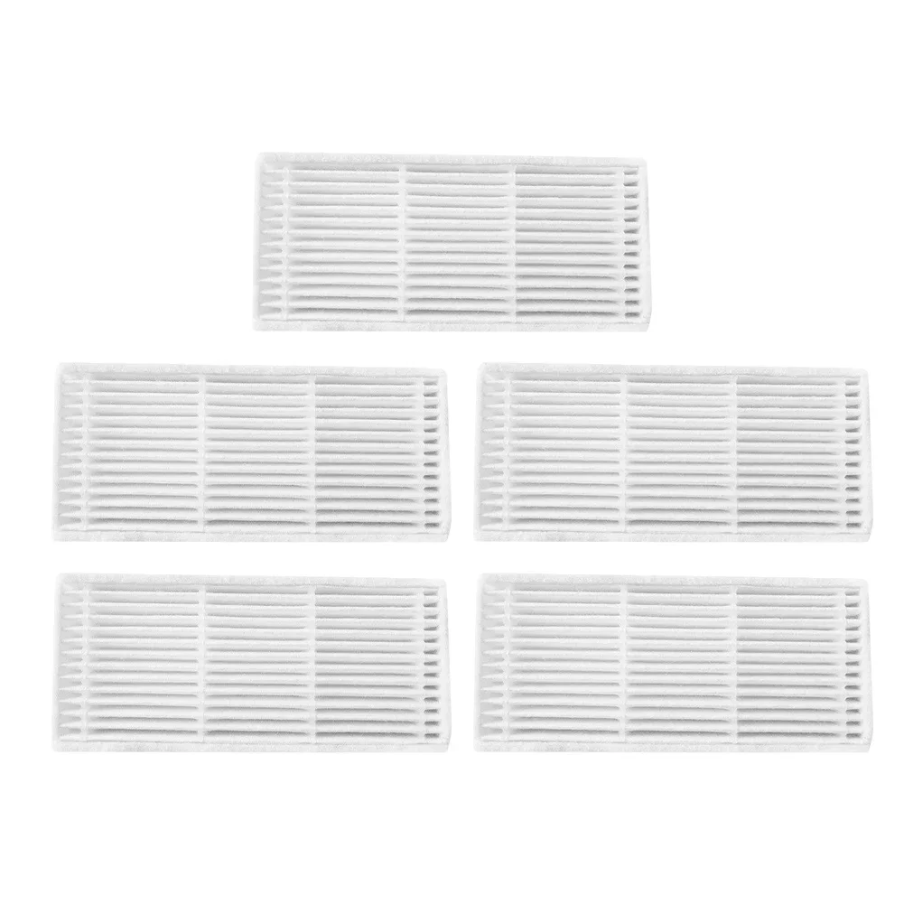 5pcs Filters For WAP ROBOT W300 Robot Vacuum Cleaner Spare Replacement Accessories Filters Sweeper Parts Home Cleaning Tools