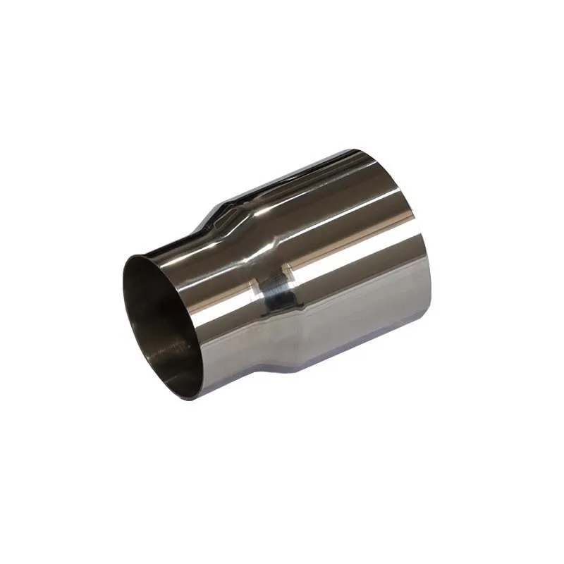 Silenciador de escape cromado de acero inoxidable para coche, embellecedor de cola trasera para la mayoría de los coches, tubo de punta