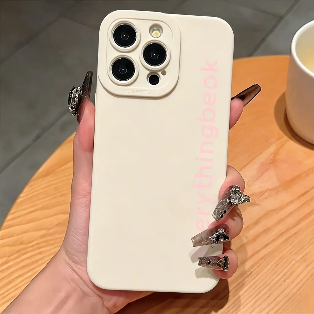 Phone Cases For Samsung Galaxy S21 S22 S23 Plus S26 S25 S24 Note 20 Ultra A54 A16 A56A55 A36 A26 TPU Lens Everything Be Ok Cover