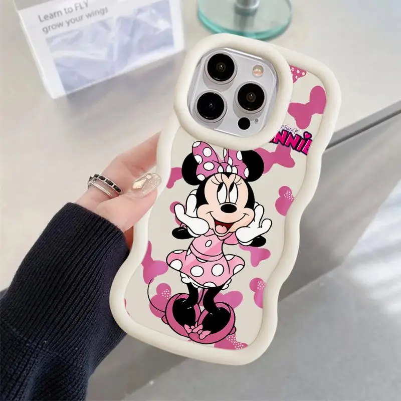 Disney Mickey Minnie Phone Case for Xiaomi Redmi Note 8 12 Pro 11 13 Pro Plus 13 10 Pro 10s 11s 9 9s 12S Soft TPU Silicone Cover