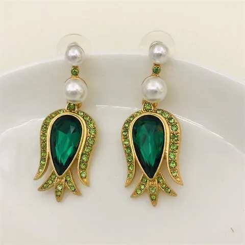 Earrings Fashion Personality Temperament Flowers Everything Matching Piercing Aretes De Mujer Pendientes Brincos Boucles