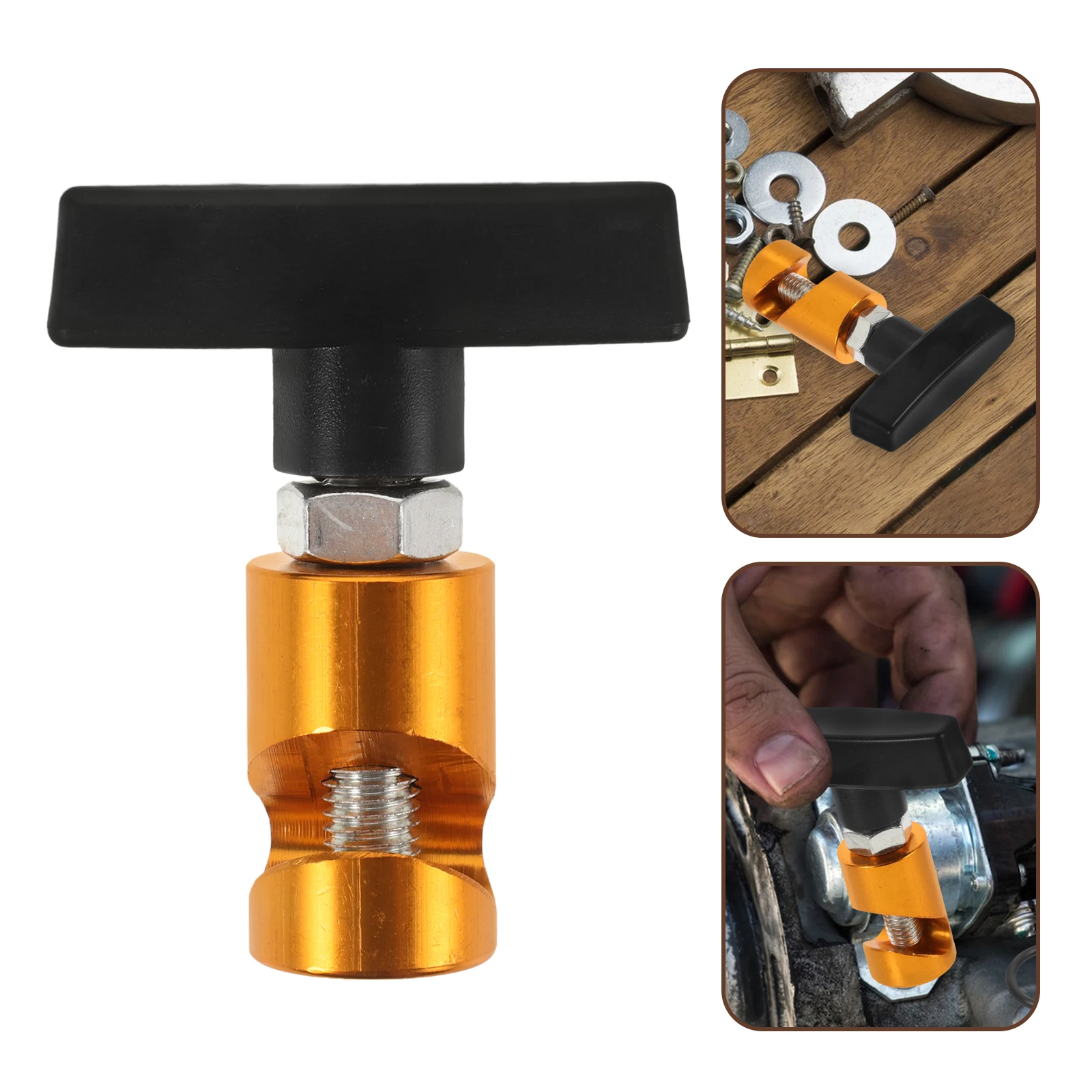 

Universal Automotive Modification Accessories Lift Support Struts Bracket Golden Car Tuning Piston Stop Tool Hood Stay Stopper