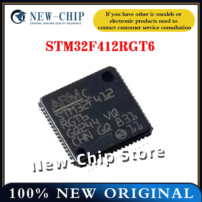 

1 шт.-50 шт./лот STM32F412RGT6 STM LQFP-64 новый оригинальный STM32F412