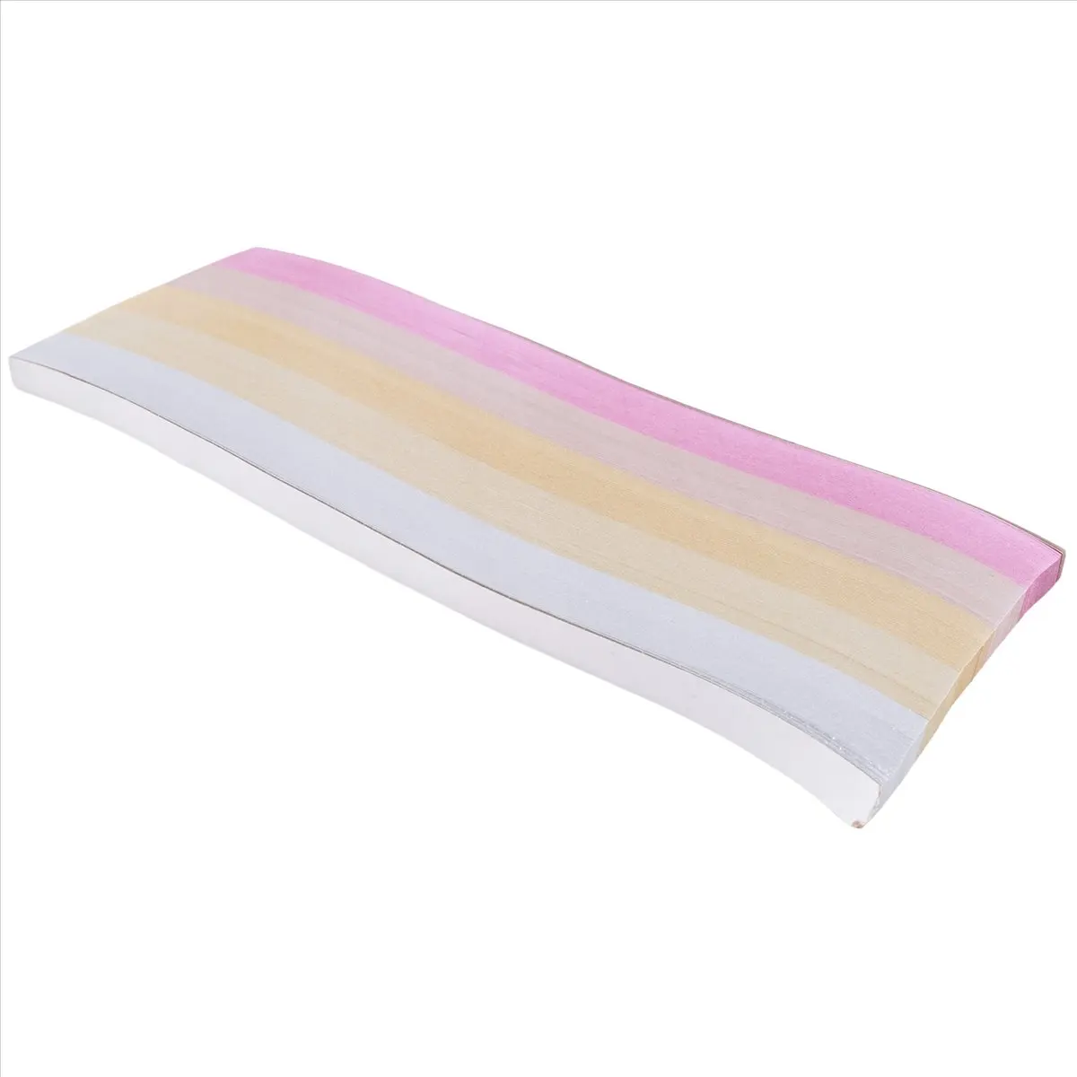 ABFW 520 Sheets Glitter Paper Folding Paper Stars Paper Strips Lucky Stars Decoration Folding Paper for Hand Arts,Yellow
