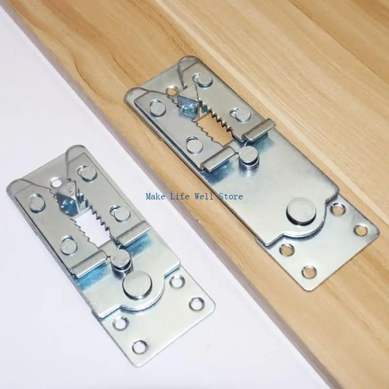  Versatile Furniture Hinges Adjustable Sofa Hinges Metal Hinges Easy Installation & Adjustment for Cabinets & Drawers