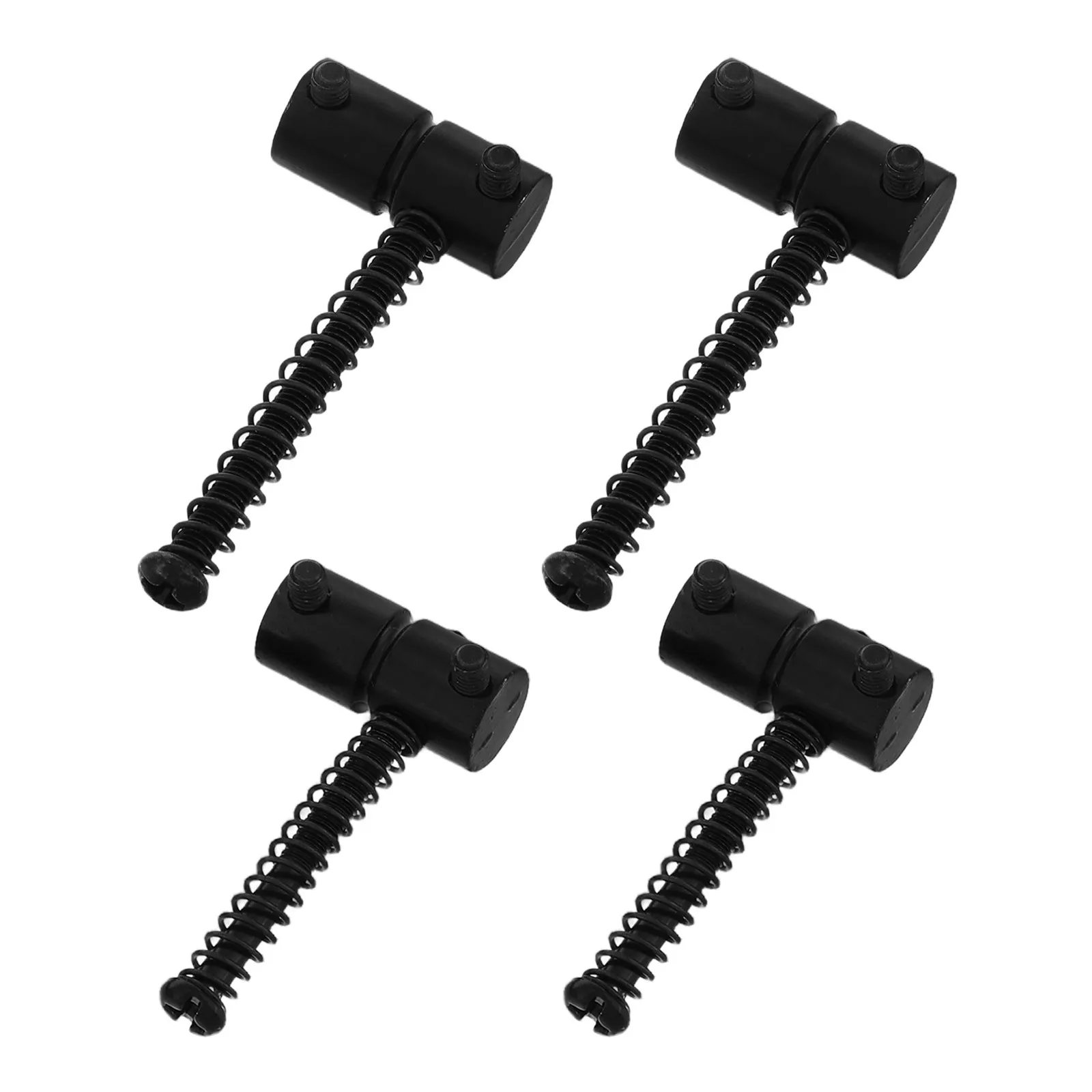 

4 Pcs Bridge Tailpiece Electric Guitar Replacement Bridges Bass Parts Saddle for Guitars Accessories Saddles