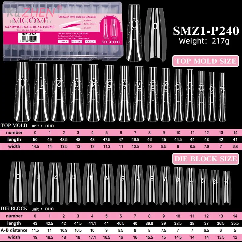 240-pecas-molde-duplo-para-unhas-tipo-sanduiche-reutilizavel-para-cobertura-total-ferramenta-de-modelagem-para-extensao-de-unhas-em-gel-formas-de-unha-amendoa-e-caixao