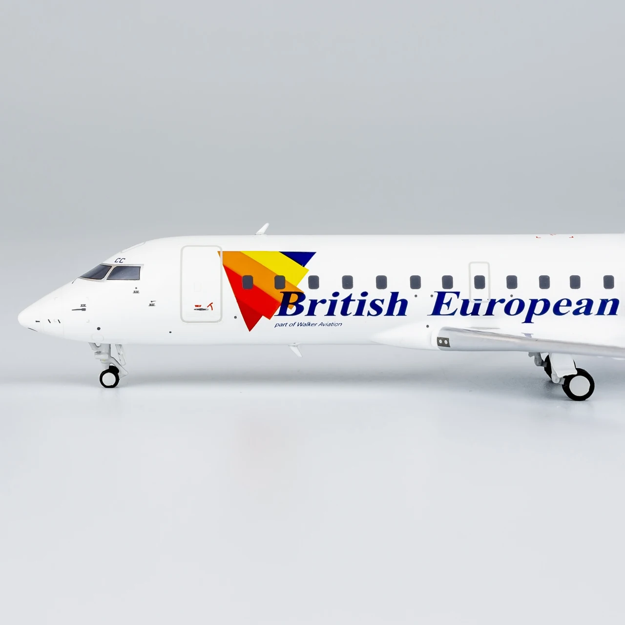 52076 Alloy Collectible Plane Gift NG Model 1:200 British European Airways CRJ-200ER Diecast Aircraft Jet Model G-JECC