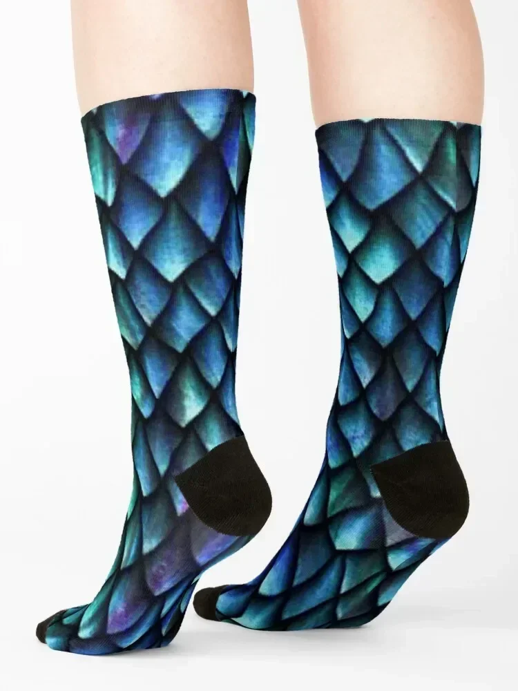 dragon scale blanket Socks heated warm winter loose Heating sock Socks Men Women's