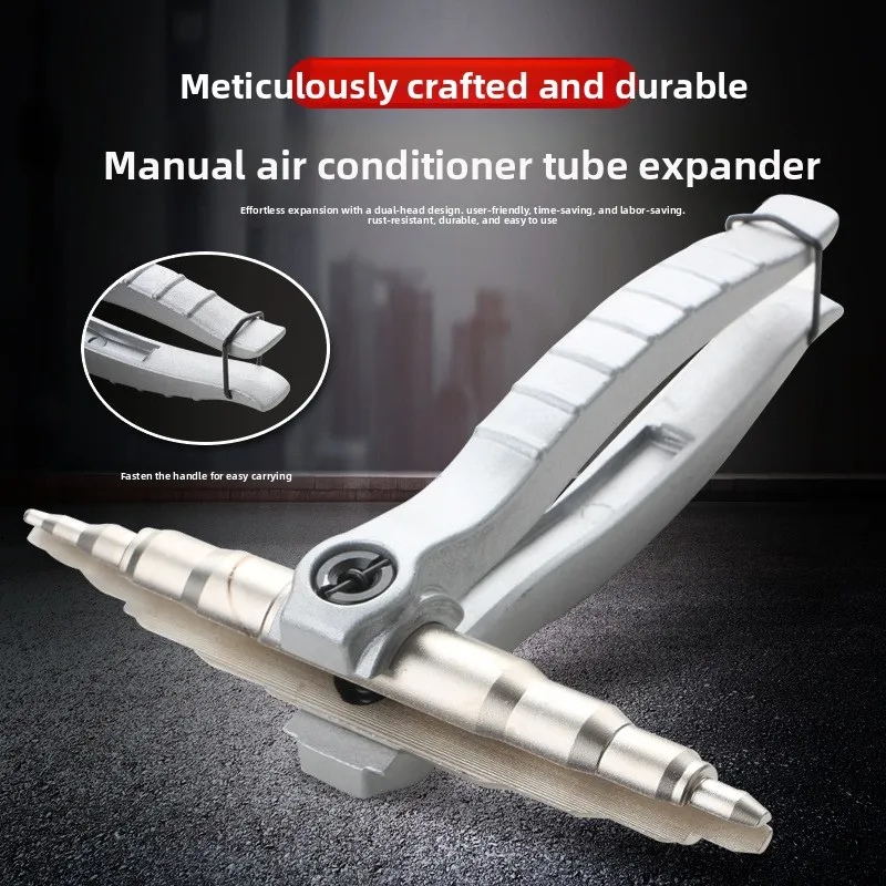 Manual Tube Expander Swaging Tool Copper Pipe Flaring Expanding Hand Tool for Air Conditioner