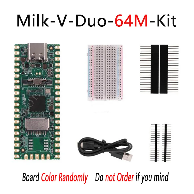 Milk V Duo RISC-V DIY Linux Conseil CSI-2 MIPI série caméra Internet des Objets appareil intelligent Compat avec Raspberry Pi Pico