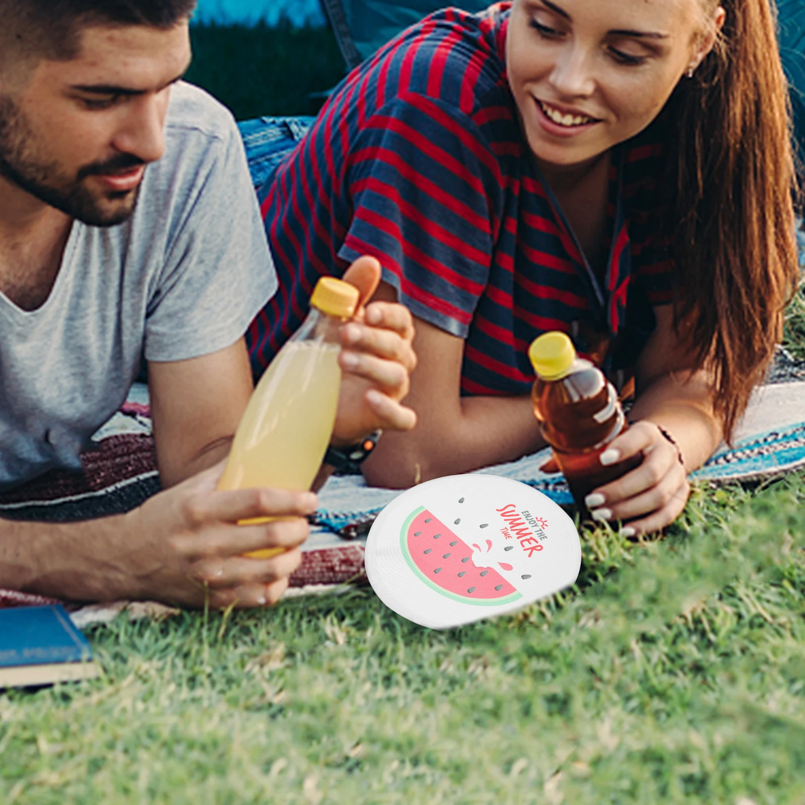 

1pc Folding Hand Portable Round For Summer Travel Lightweight Handheld Foldable Fan For Dancing Performance Outdoor Use Retro