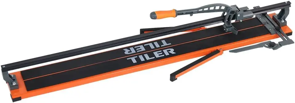 48 Inch Manual Tile Cutter,Professional Porcelain Ceramic Tile Cutter, Removable Scale & Tungsten Carbide Cutting Wheel