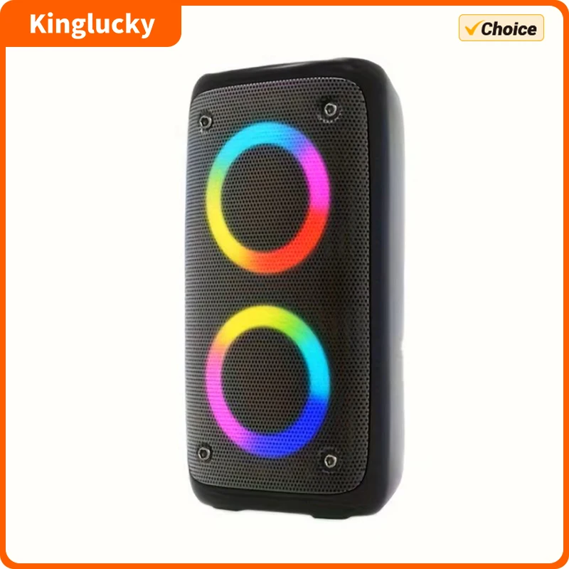 

Kinglucky 2301 bluetooth audio home double subwoofer speaker square dance outdoor shop dedicated wireless new small