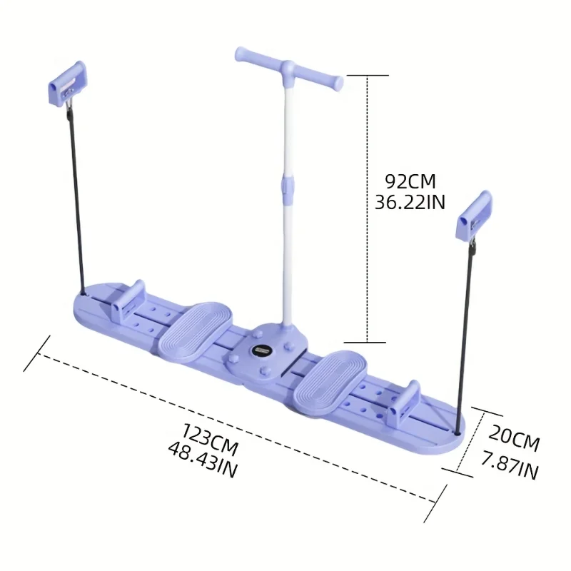 آلة التزلج رقيقة الساقين الساق بعد الولادة أرضية الحوض العضلات الأرداف التدريب دفع عمليات متعددة الوظائف اللياقة البدنية المدرب التمارين الرياضية