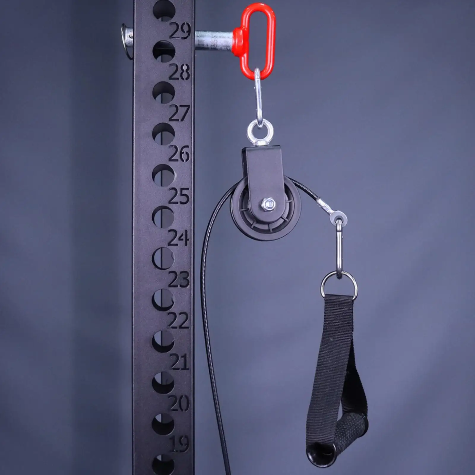 Cable Pulley with Strap Pulley with Strap Smooth for Fitness Enthusiasts, Diy Builders, Home Gym, Lat Pulldown, Squat Rack