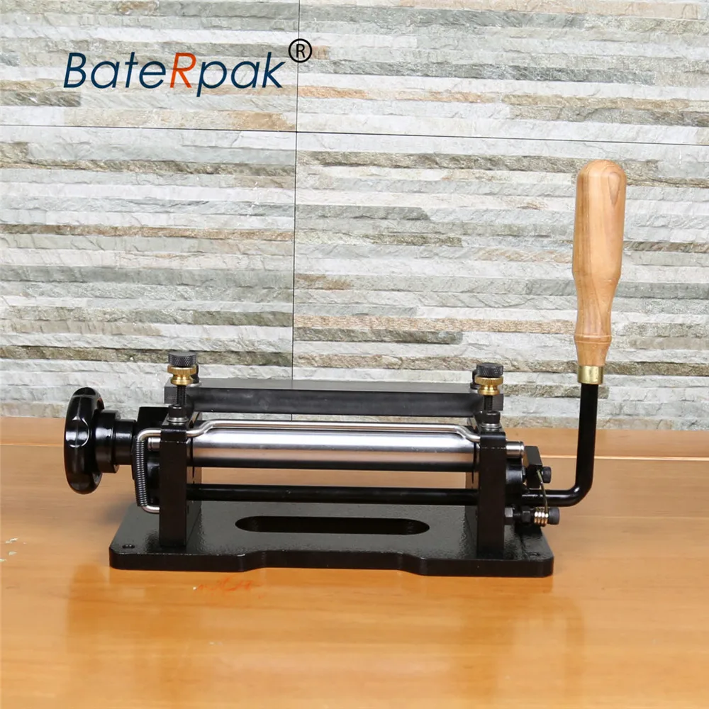 Skiver manuel en cuir BateRpak, outils de pelage du cuir, machine de peau de pelle de bricolage, séparateur de cuir, 806, 6 pouces