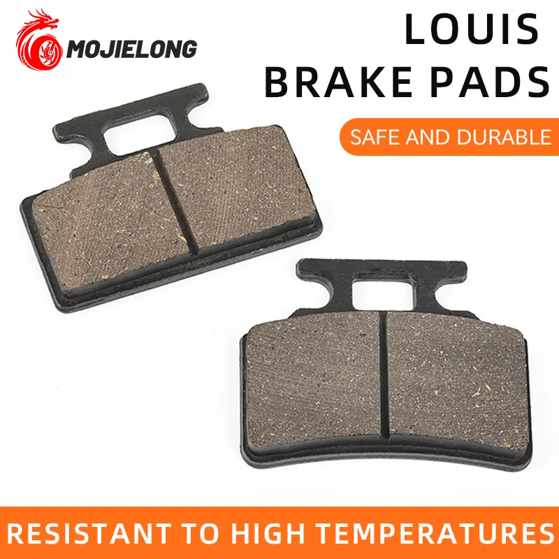 

The front and rear disc brake pads for motorcycles are suitable for high-quality components of 50cc, 125cc, 150cc and 250cc.
